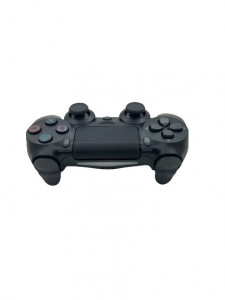 Joystick Controller Gamepad cu fir Controller, compatibil Playstation 4 , cu vibratii, Negru