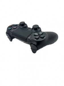 Joystick Controller Gamepad cu fir Controller, compatibil Playstation 4 , cu vibratii, Negru