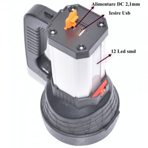 Lanterna Laser Led 50W + 50W COB ,TD-T21