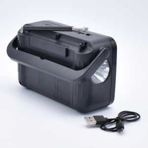 Radio Portabil Cu Acumulator, USB/TF, AM/FM/SW/ Lanterna – RD-308BTS