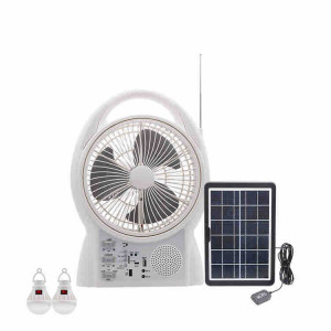 GdLite GD8029 - Ventilator multifuncțional cu panou solar și port USB