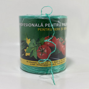 ATA DE PALISAT pentru sere si solarii, UV, PREMIUM, 1 KG, 1800 M, ALBASTRA VERDE