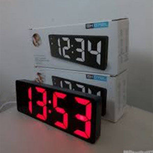 Ceas digital de camera, termometru, GH0712L, Display LED, Functie Snooze, Temperatura, alarma