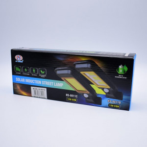Lampa Solara Cu Acumulator De Exterior,Telecomanda, LED COB 128 – HS-8011C