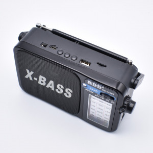 Radio Portabil Cu Acumulator, USB/TF, AM/FM/SW/ Lanterna – RD-308BTS