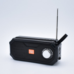 Boxa portabila cu incarcare solara, Bluetooth, USB, Acumulator, lanterna, microSD, AUX, Radio FM, MP3, TDItronics – TG-612