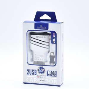 Incarcator telefon universal, Fast Charging, 2 USB, MicroUSB, 5V, 2.1A, TDItronics – JXL-201