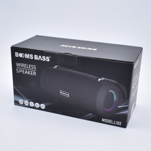 Boxa Portabila Cu MP3,TF/USB,Bluetooth,AUX,Radio FM,LED RGB BOOMS BASS – L102