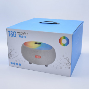 Boxa Portabila Cu MP3,TF/USB,Bluetooth,AUX,Radio FM,LED RGB TG-616