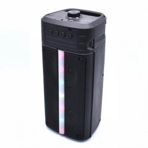 Boxa Portabila Cu MP3,USB,Bluetooth,Radio FM,Microfon,Led Speaker, – ZQS-4242