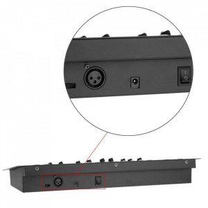 Controller DMX 512 pentru efecte de lumini disco