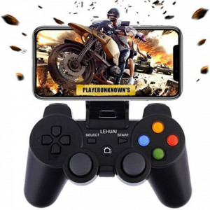 Controller pentru telefon, bluetooth, prindere detasabila, IOS, ANDROID, Samsung, Iphone, PC, TV, LH-091S, negru