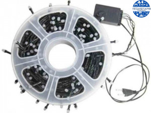 Instalatie craciun exterior 50 m, LED, interior, exterior, multicolor