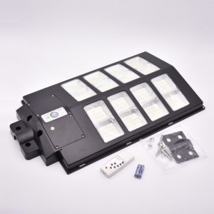 Lampa solara 800W cu LED SMD, panou solar si telecomanda – JT-BCGK-800W