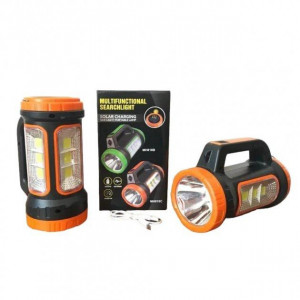 Lanterna reincarcabila USB, LED 3W 15W, powerbank, panoul solar, suport de agatat, MH818C