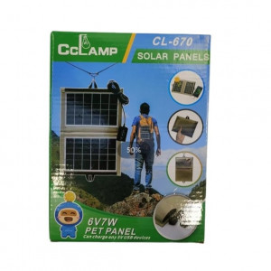 Panou solar portabil CL-670: maro, energie solara