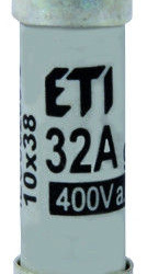 Siguranța fuzibila cilindrice CH10x38 gG 32A/400V , Joasă Tensiune ETI