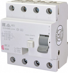 Siguranta automata diferentia trifazata RCCB 63A, 30mA