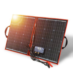 Panou solar monocristalin portabil Dokio 200W (50Wx4pc), Controller inclus