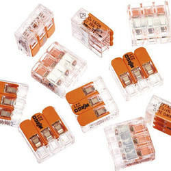 Cleme legaturi rapide cabluri Wago 221-412 3x max. 4 mm², 10 bucati