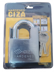 Lacat industrial hardened din otel dur antintaiere, 70mm CIZA