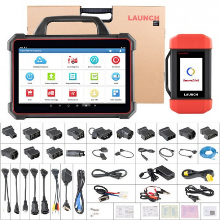 Launch original X-431 PAD VII Lifetime Update Tester Auto Profesional pentru programari, codare online și calibrare ADAS