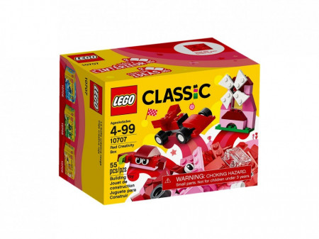 LEGO® Classic Cutie rosie de creativitate 10707