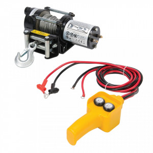 Troliu , vinci electric 12V 2000lb 910Kg Silverline winch