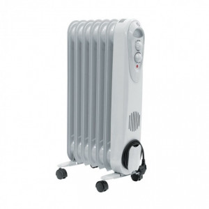 Calorifer electric cu ulei ,7 elementi , 1500w , 2 trepte , termostat , Descon DA-J1500