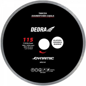 Disc Diamantat 180x22,2mm, Dedra