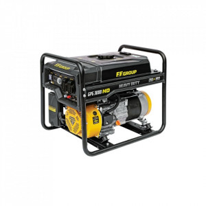 Generator curent, heavy duty, 3000W, 212 cc, AVR invertor, GPG3000, F.F. Group