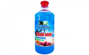 Sapun lichid, rezerva 1000ml, capac cu picurator, Ocean Breeze, extract Aloe Vera, PH - control, Cloret