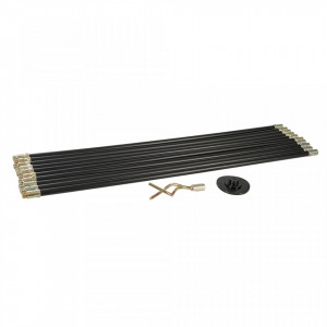 Sarpe industrial , 12 piese, 18mm, 920mm x 10, 9.2m, Silverline
