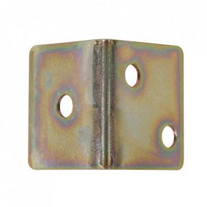 Set 10 coltare otel zincat, 28 x 25 x 1mm, Fixman