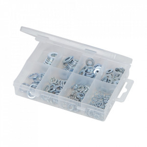 Set 210 saibe zincate, grover, M5 - M10, Fixman