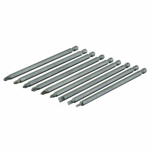 Set 9 biti lungi, 150mm, Silverline