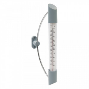 Termometru exterior, interior, culisabil, 250 x 60 x 10mm, Silverline