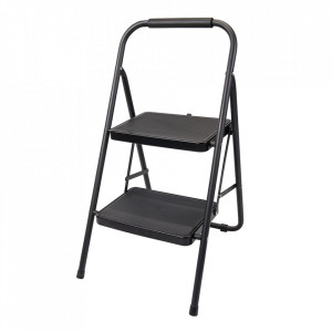 Scara domestica 2 trepte, anti-alunecare, maner soft grip, 475 mm, 375 x 65 x 880mm, Silverline