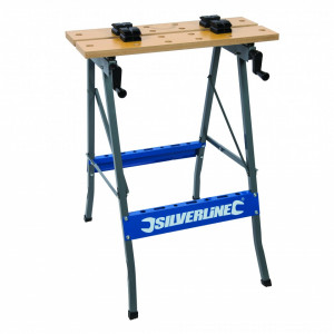 Banc , masa de lucru , Silverline Portable Workbench