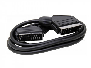 Cablu profesional video, 2 x scart tata, 2.5m, Scanpart
