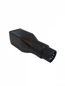 Mufa adaptor , 5din la jack 6.3 stereo, Lutronic
