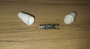 Mufa prelungire cablu coaxial, alb, Astro