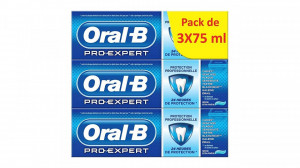 Pachet promo pasta de dinti Oral B, PRO-Expert, 3 x 75ml, protectie profesionala avansata 24h