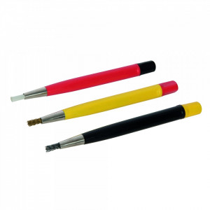 Pensule tip perii pentru curatat in locuri greu accesibile , Silverline Scratch Brushes 3pk
