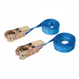 Set 2 chingi cu clichet, 5m, 250/500 kg, Silverline