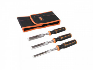Set 3 piese dalti profesionale pentru sculptura lemn , 13 , 19, 25 mm , Triton