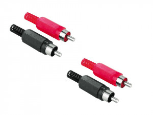 Set 4 mufe audio semiprofesionale, RCA tata, BMS