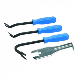 Set 4 piese pentru demontat fata de usa , clipsuri , tapiterie , auto , Silverline Car Door Remover Set 4pce