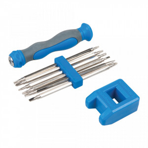 Set 8 piese surubelnite precizie interschimbabile, Silverline