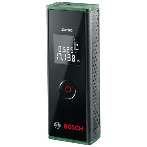 Telemetru cu display si laser , 20 m, ± 3 mm prezicie, 635 nm dioda laser, Bosch Zamo III